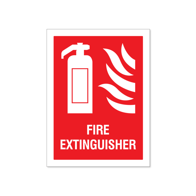 Fire Ext & First Aid Sticker - Vehicle image 1